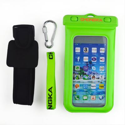 China New China popular shockproof waterproof bag and cover for mobile phone with armband for sale