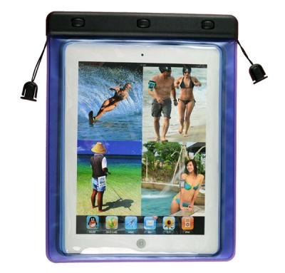 China 2022 High Quality Outdoor Hot Selling PVC Ocean Outdoor Travel Waterproof and Scratch Resistant Tablet Bag for iPad for sale