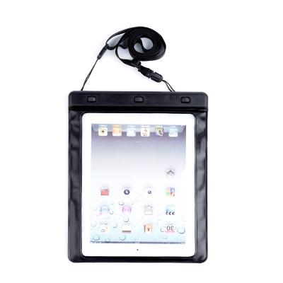 China Desirable high-grade shockproof waterproof pouch bag for ipad 10 inch PVC ipad pouch for all outdoor protection series swim ipad pouch bag for sale