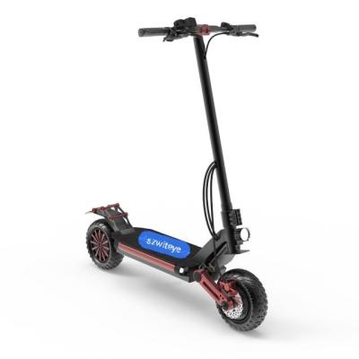 China Warehouse 1600W unisex motor 52V20AH European voltage electric scooter off road 65KM/H speed foldablel scooter for sale