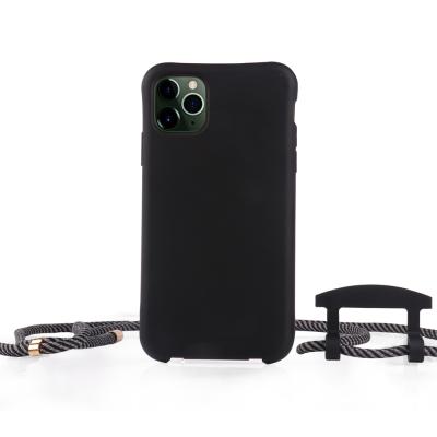 China 2020 Hot Sale Fashionable Top Factory Necklace Phone Case Strap Modular Silicone Phone Cover For Iphone For Samsung for sale