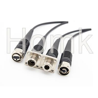 China Male Fiber Optic ODC Connectors Patch Cord / Hot Selling 2 Core Plug Or 4 Core Outdoor ODC Cable for sale