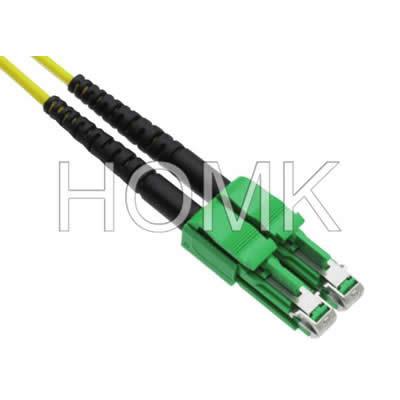 China Black Truss LX5/APC Connectors Duplex LX.5 Singlemode Fiber Optic Patch Tie Down LX.5 Fiber Jumper LX.5 Fiber Connector LX.5 for sale