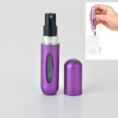 China Cosmetics.Daily Care. Perfume 5ml 8ml 10ml 12ml 15ml Mini Pocket Perfume Atomizer Refillable Perfume Bottles Travel Sized Portable Aluminum Spray Bottle for sale