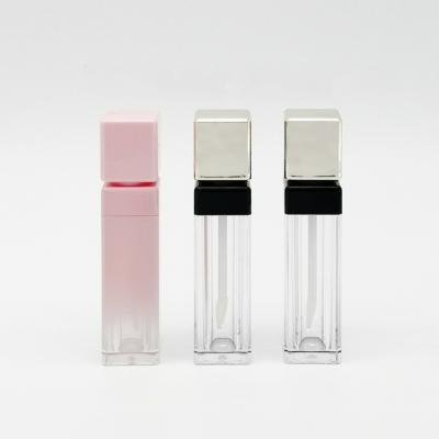 China 3ml 5ml 8ml 10ml Fashionable Empty Plastic Squeeze Tube Lip Gloss Tube Container For Lip Cosmetic Container Acrylic Plastic Tube for sale