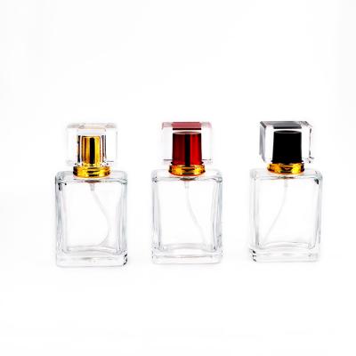 China Empty Refillable Glass Perfume Bottle Glass Refillable Glass Perfume Bottle /50ml To 30ml 100ml Perfume Bottle /50ml Perfume Bottles for sale