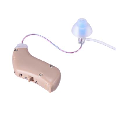 China Portable ABS W Ear Hearing Loss Aids Rechargeable Digital Deaf Hearing Aid for sale