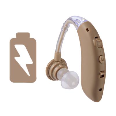 China ABS Big-ears G25 Invisible Rechargeable Silicone White Noise Ite Analog Hearing Aids for sale