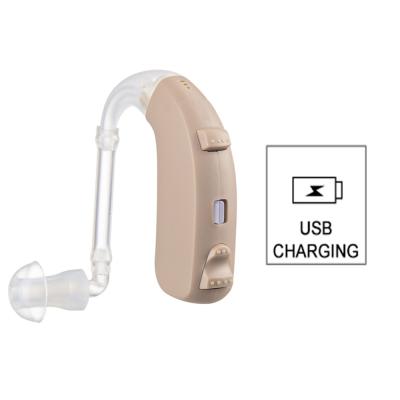 China ABS Big-ear G26 Invisible Rechargeable Hearing Aid 6 Channels In The Ear Hearing Aid For Severe Hearing Loss for sale