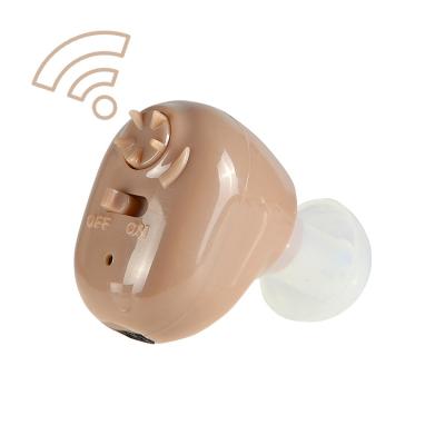 China 2021 Health Care Supplies ABS Big G12 Ears Sound Hearing Amplifier Rechargeable Invisible Mini Smallest Hearing Aid For Sale for sale