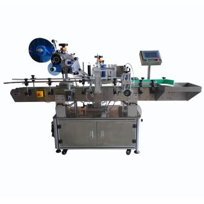 China Medical Automatic Bottle Top And Side Wall Labeling Machine for sale