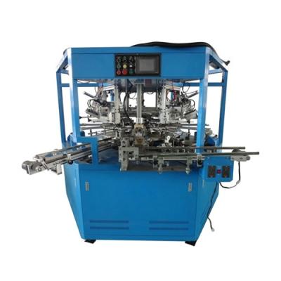 China Factory S-106LED Rotary Fully Automatic Factory 3 Colors LED Screen Printing Machine for sale