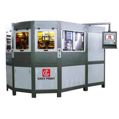 China Factory Automatic Full Color Servo 3 Screen Printing Machine For Glass Bottle S-R103LED for sale