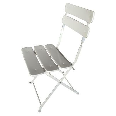 China The garden of the garden chair 2012 metal&wooden the Bistro folding chair for sale