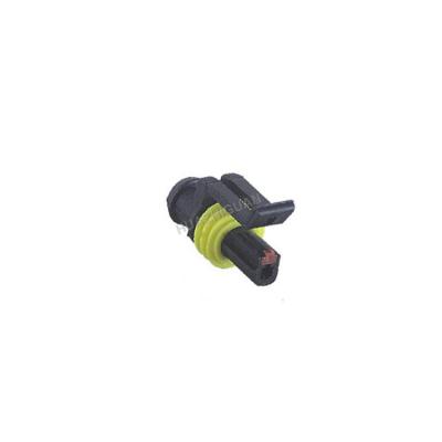 China Wire To Wire Amp1.5 Male Auto Electrical Connector 1 Way Plugs Wire Harness For Waterproof Auto Wire Connectors for sale