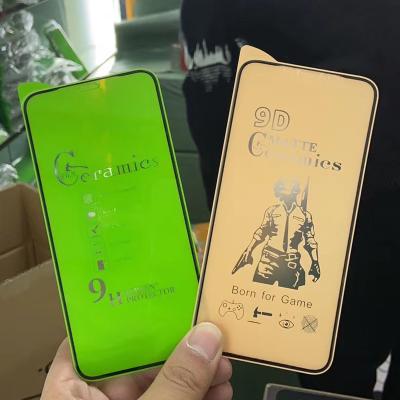 China Mobile Phone 9D AG Broken Soft Matte Ceramic Anti Film Anti Fingerprint Film For Game For iphone 11 pro for sale