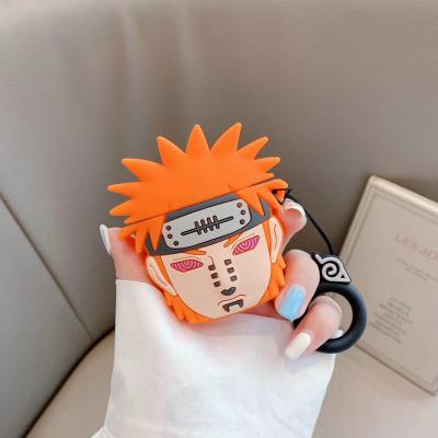 China For earphone anime character naruto pain cartoon shape silicone earphone case for airpods 1/2/pro for sale