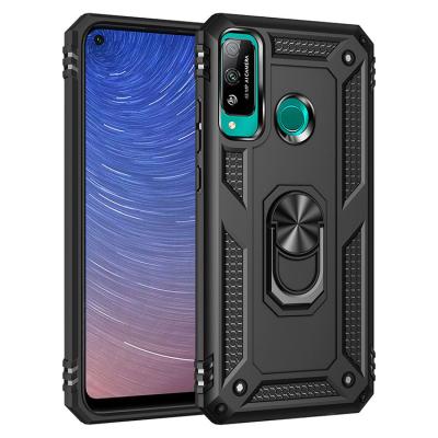 China Protective Tpu Military Grade Phone Case With Ring Car Mount Kickstand For Huawei Honor 4T Game Mobile Phone Cover for sale