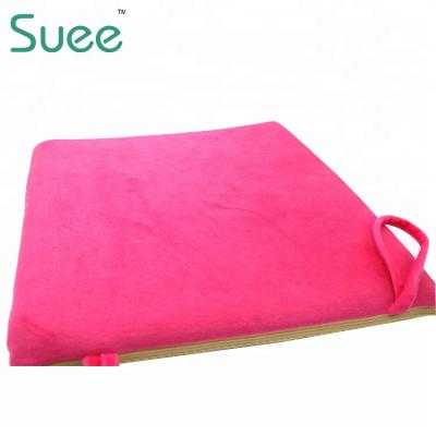 China Rectangle Memory Foam Anti-Decubitus Cushion With 3D Mesh Cover For Office Chair for sale