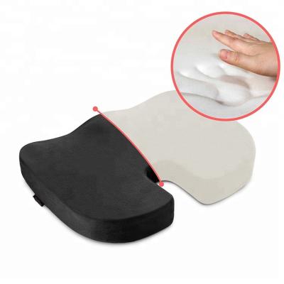 China Orthopedic Coccyx Anti-Decubitus Memory Foam Cushion Tailbone Pain Relief For Office Chair Car Seat for sale