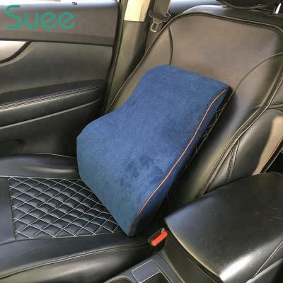 China Anti-Decubitus Pillow Soft Normal Car Lumbar Support Memory Foam Back Support Cushion for sale