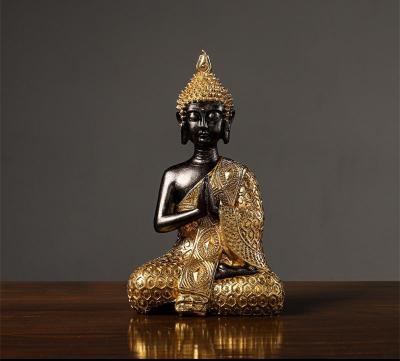 China Southeast Asian Resin Buddha Decorative Ornaments, Indian Buddhism Resting Buddha Sleeping Buddha for sale