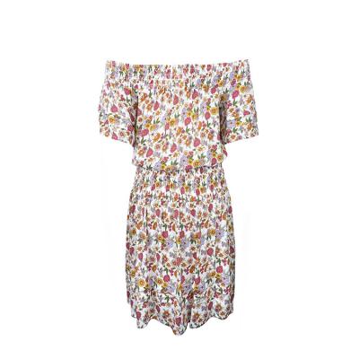 China Digital Pring Elegance Material Summer Premium Durable Cool Women's Breathable Dress for sale