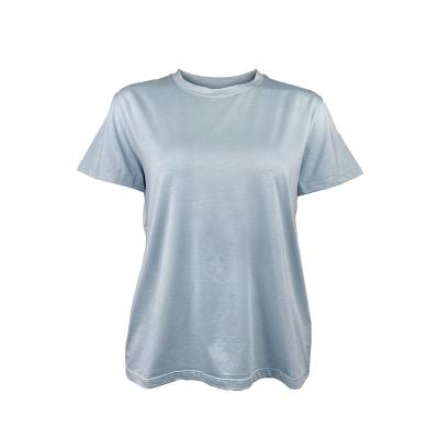 China New Design Anti-Wrinkle 2021Summer Cotton Workout Fashionable Sports Wear Quick Dry Women T-shirts OEM Servise for sale