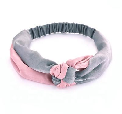 China Hotsale Spring Summer Autum Winter Girl/Popular Women/Lady Quick Dry Hair Bands Running Popular Sports Polyesyter Tie Dye Headband OEM for sale