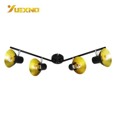 China E14 Surface Mounted Adjust Angle Cheap Antique Finish Hanging Spotlights Ceiling Spot Lamp for sale