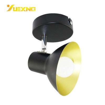 China Wholesale E14 Max40W LED Classic Round Black Ceiling Spot Downlight Outdoor Mounted Light for sale