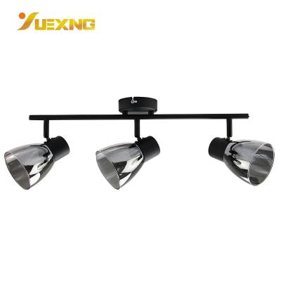 China Chinese Factory Outdoor Mounted LED Spotlight Glass Iron Adjustable LED Bulb Lamp Spot Lighting Commercial Ceiling Down Light E27 for sale