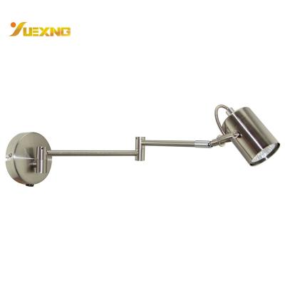 China Industrial High Quality Gu10 Led Adjustable Bedside Wall Spot Light Lamp For Home Hotel for sale