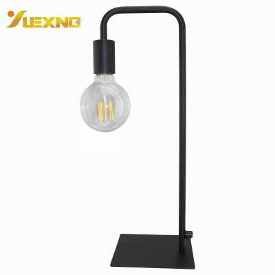 China Modern Nordic Light Black Copper Led Adjustable Metal Table Reading Light Lamp With E27 Socket for sale