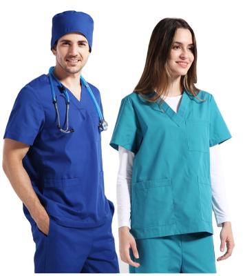 China New Reusable Female Doctor's Operating Room Surgical Gown Short-sleeved Clothes Nursing Clothes Hand-washing Medical Uniform Doctor for sale