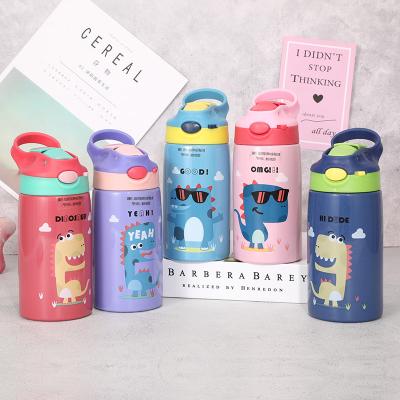 China China Yiwu Factory Wholesale Vacuum 316 Stainless Steel Kids Stocked Thermos Flask With Straw for sale