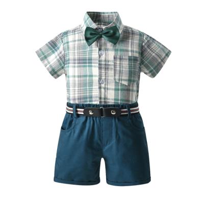 China 2021 Formal Boy Cotton Summer Set Boy Kids Clothing for sale