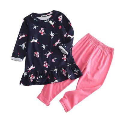 China Polyester/Spring Cotton Girls Clothing Sets Sports Kids Girls Boys Sets Letter Kids Fall Girls Clothing for sale