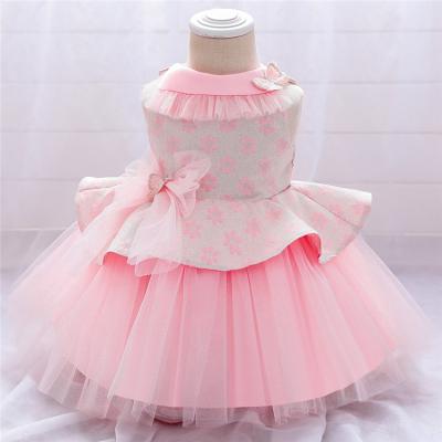 China MAG180 Breathable Weeding Bridesmaids Dresses Tow Princess Evening Ball Gown Birthday Dresses For Babies for sale