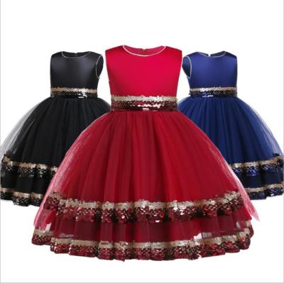 China Girl's Regular Princess Dresses Summer Children's Costume Bridesmaid Dress For Party for sale