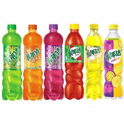 China Wholesale Best Price Low Fat Carbonated Soft Drinks With A Variety Of Flavors 600ml for sale