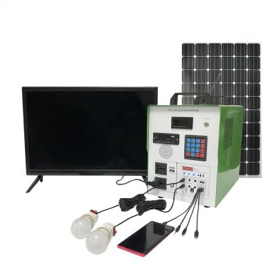 China New Energy PAYG PAYGO Home Application Portable 500W Solar Power System Kits For Home Lighting for sale