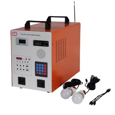 China Paygo PAYG 300W 500W Home Solar Home Generator Solar Power System Kit Portable Solar Lighting System All in One for sale