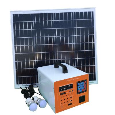 China Portable Solar Home Light Paygo PAYG Solar Home Power System Kit with Learn Lamp and Torch Charged by Solar Panel for sale