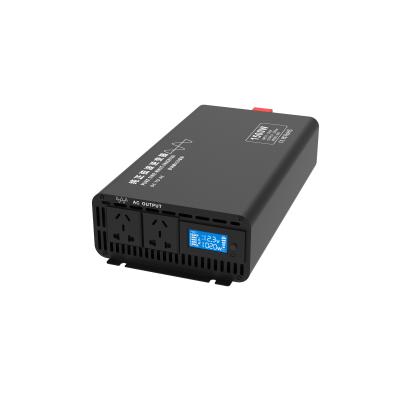 China Tsolar High Efficiency Power Inverter 1000w 12v 220v Pure Sine Wave Off Grid 400*242*88mm for sale