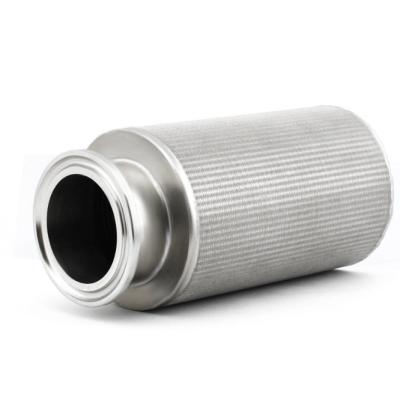 China Dust Collection By Powder Factory Direct Wholesale Water Housing Pleated Stainless Steel Filter Element for sale