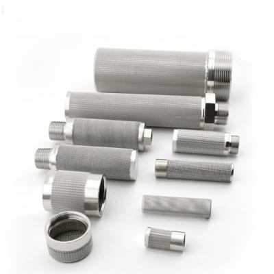 China Dust removal by cheap and high quality stainless steel filtration 304 air grade powder filter element for sale