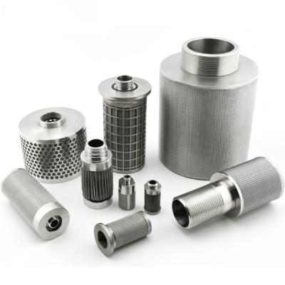 China Dedusting Through Powder Manufacturers Direct Selling Water Oil Filtration Stainless Steel Filter Element for sale