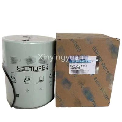 China Engine Filtration / Oil-Water Separation System PC300-8M0 PC360-8-M0 Fuel Filter Filter Element 600-319-5611 600-319-5612 for sale