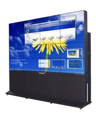 China Smart super narrow video wall monitors / led tv advertising screen billboard for sale